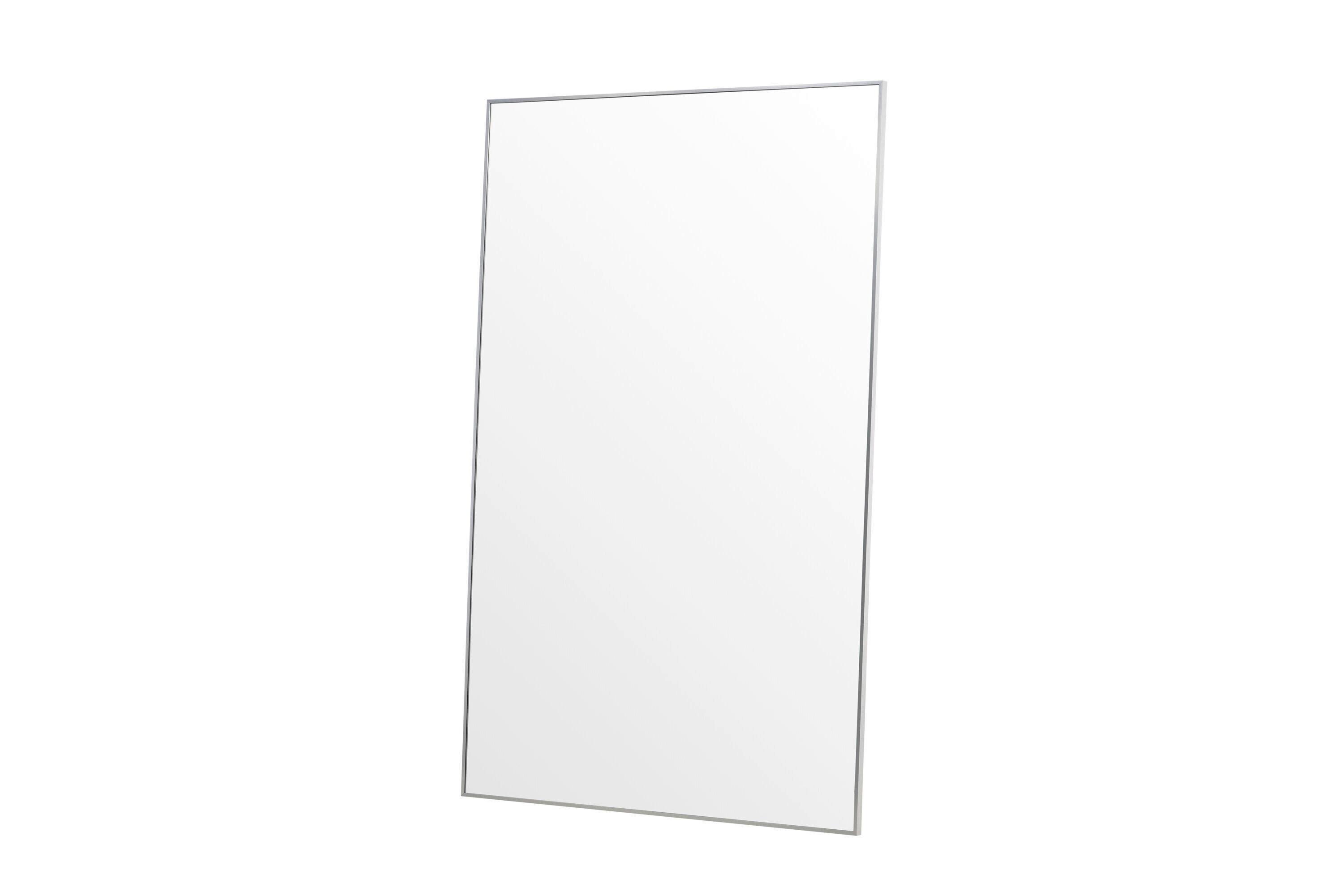 Spiegel Orlando Silberrahmen B: 120cm - Silberfarben, MODERN, Glas/Metall (120/190/3cm) - Livetastic