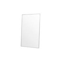 Spiegel Orlando Silberrahmen B: 120cm - Silberfarben, MODERN, Glas/Metall (120/190/3cm) - Livetastic