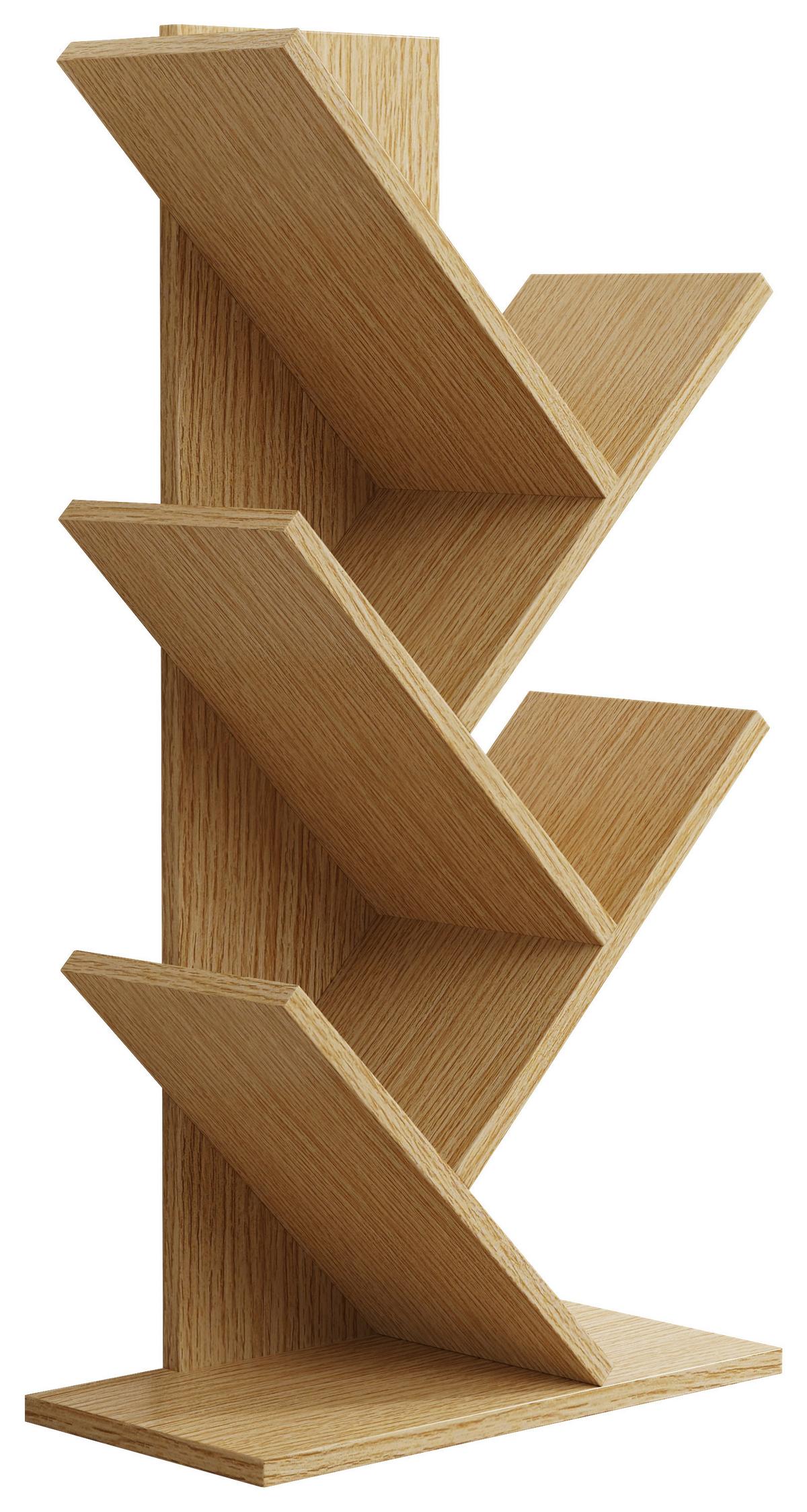 Regal Nulis Honigeiche Dekor B: 40cm - Honigeiche, Design, Holzwerkstoff (40/77/20cm) - MID.YOU