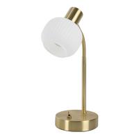 TISCHLEUCHTE Abschaltautomatik - Weiß, LIFESTYLE, Glas/Metall (12/36,5cm) - Näve