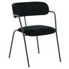 Stuhl-Set Arrow - Schwarz, Design, Textil/Metall (58/79/61cm) - Livetastic