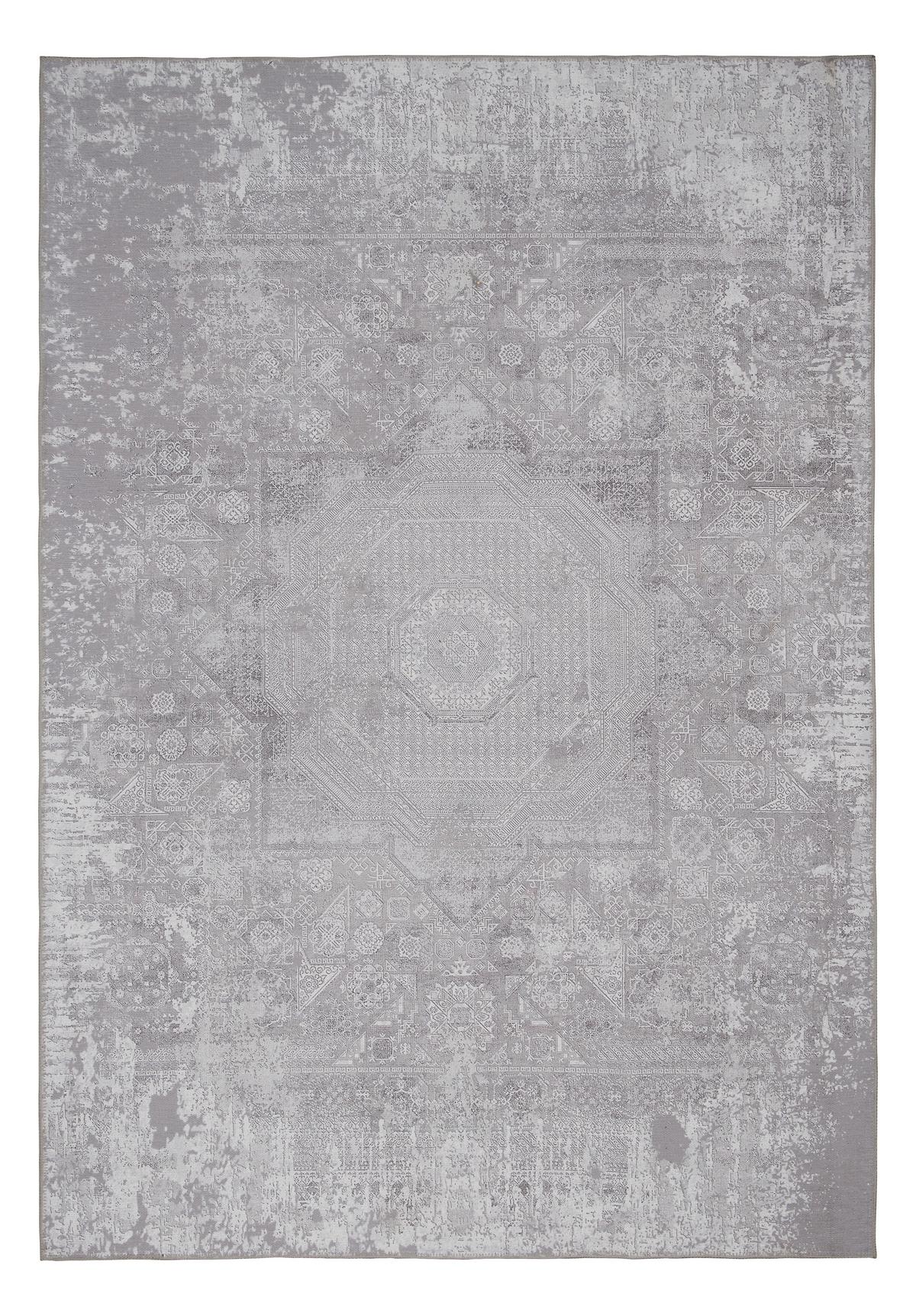 KOBEREC TKANÝ NA PLOCHO Olivia 3, 160/230cm, krémová - krémová, Konvenční, textil (160/230cm) - Mömax