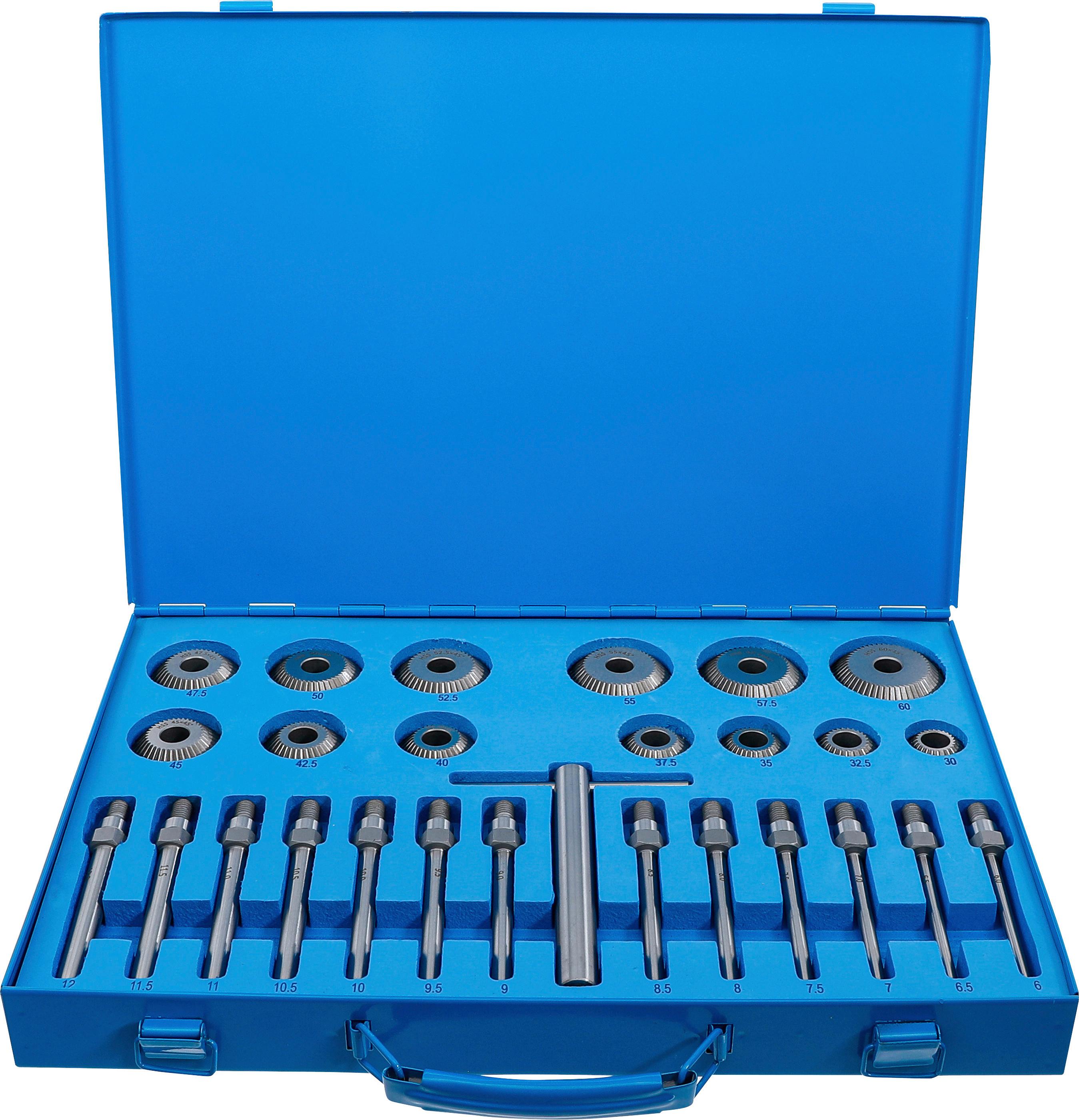 Ventilfräser-satz 1970 - Blau, Basics (44,2/34/5cm)