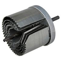 Lochsägen-Satz Karl 7-Tlg. Ø 26-63 mm, Bohreinsatz - KONVENTIONELL, Metall