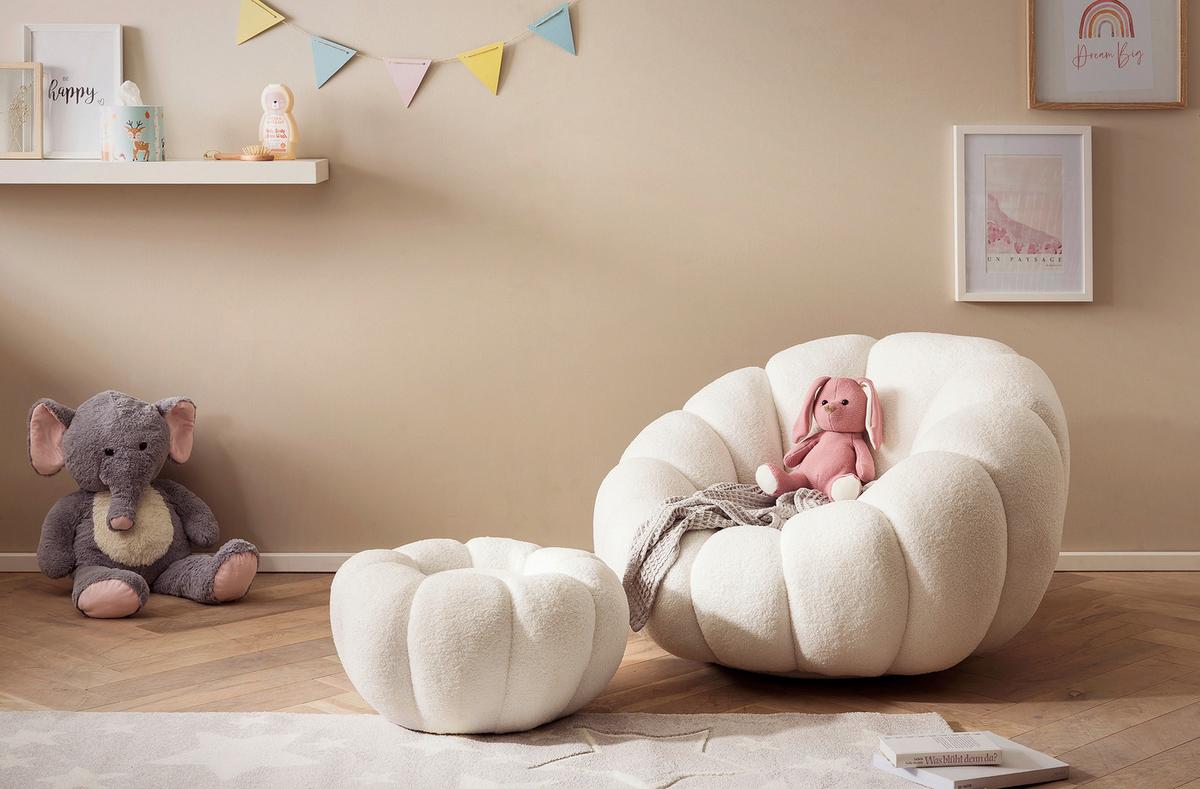 Sesselset Weiß B: 97 Cm - Weiß, MODERN, Textil (97/65/95cm) - Livetastic