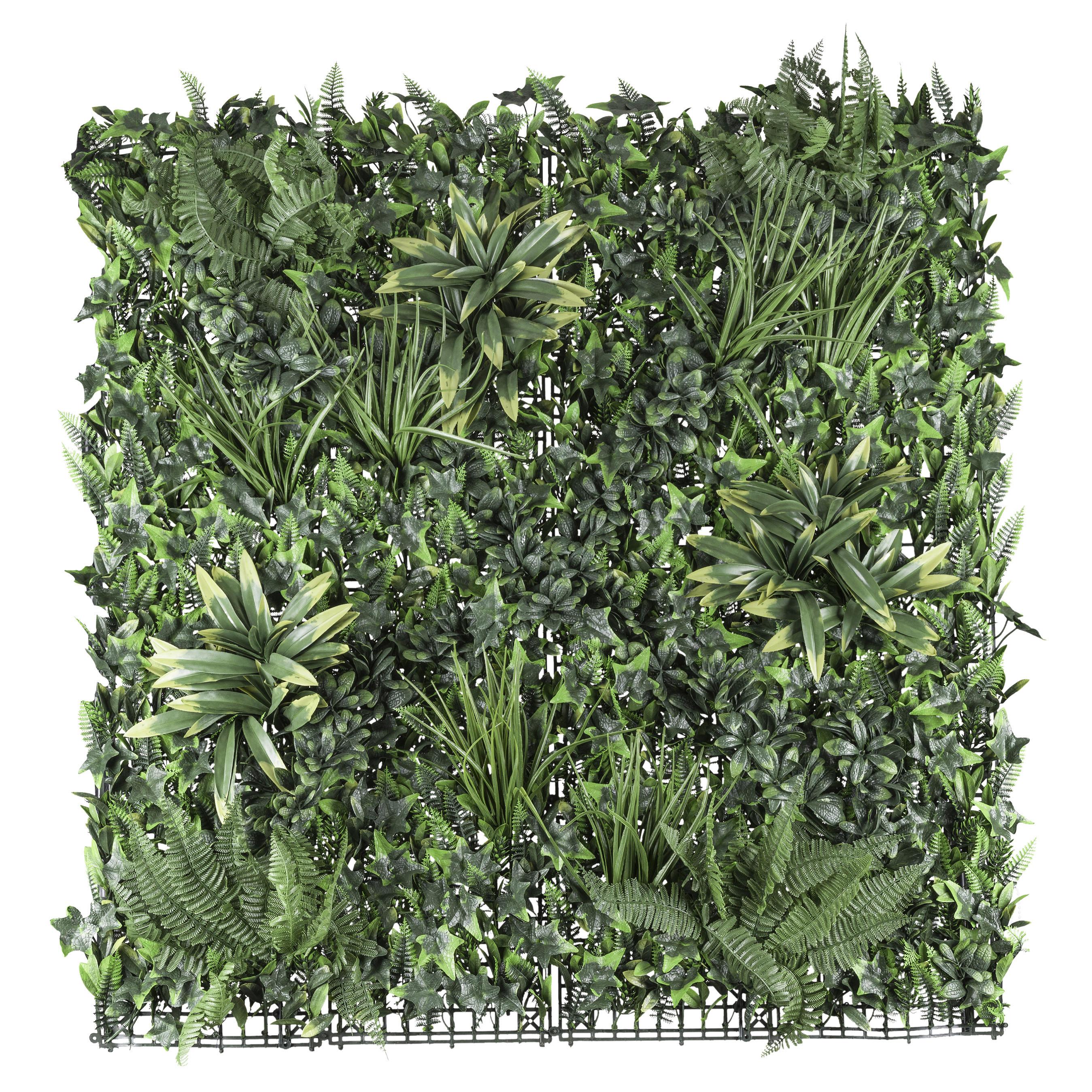 Kunstpflanze Grün, 100 cm - Grün, Design, Kunststoff (100cm) - P & B