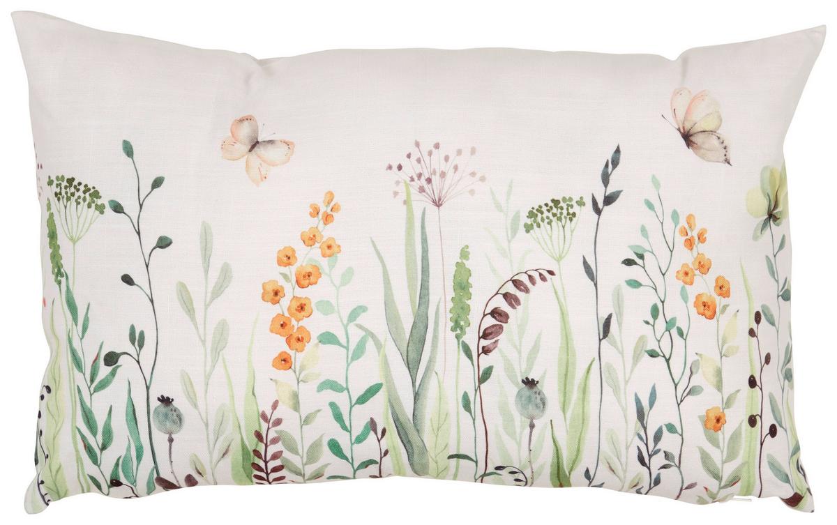 Zierkissen Alina - Multicolor, ROMANTIK / LANDHAUS, Textil (30/50cm) - James Wood