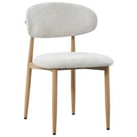 STOLIČKA IDA - farba duba/béžová, Design, kov/drevo (50/80/57cm) - Mömax