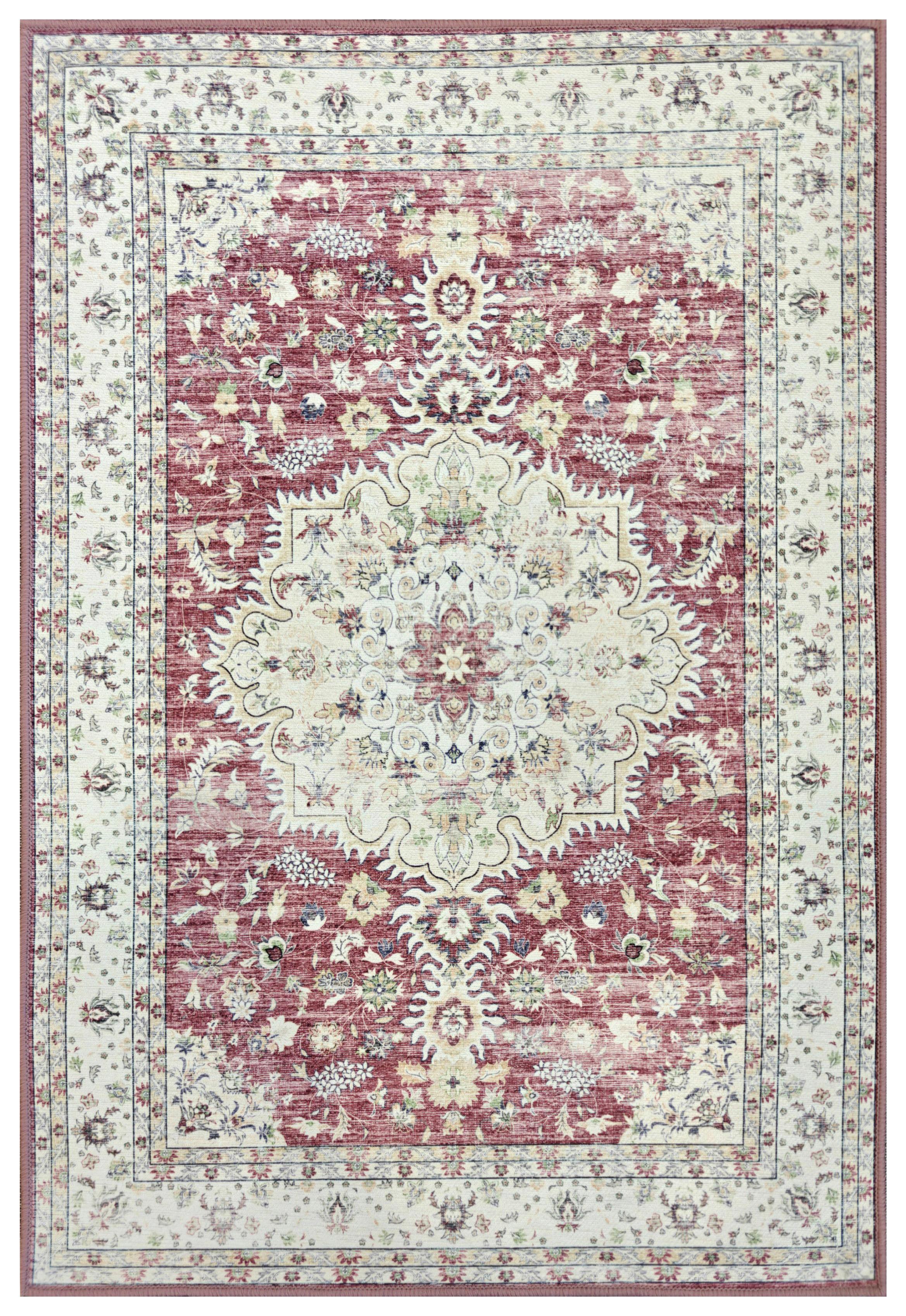 Vorleger Scarlett - Multicolor, Textil (60/90cm) - James Wood