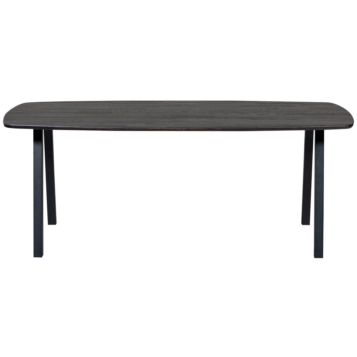 TISCHGESTELL Tablo Schwarz B: 79cm - Schwarz, MODERN, Metall (79/72/10cm) - Livetastic