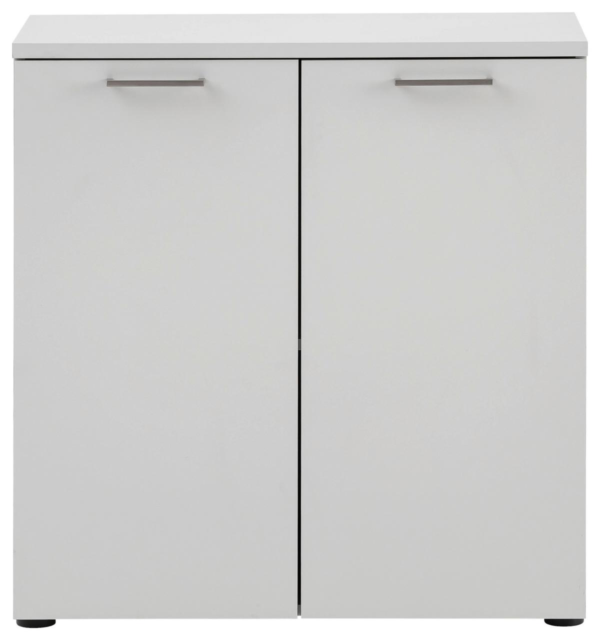 Aktenschrank Serie1500 80,2cm Holzwerkstoff/metall Hellgrau - Hellgrau, KONVENTIONELL, Holzwerkstoff (80,2/84,2/41cm) - MID.YOU