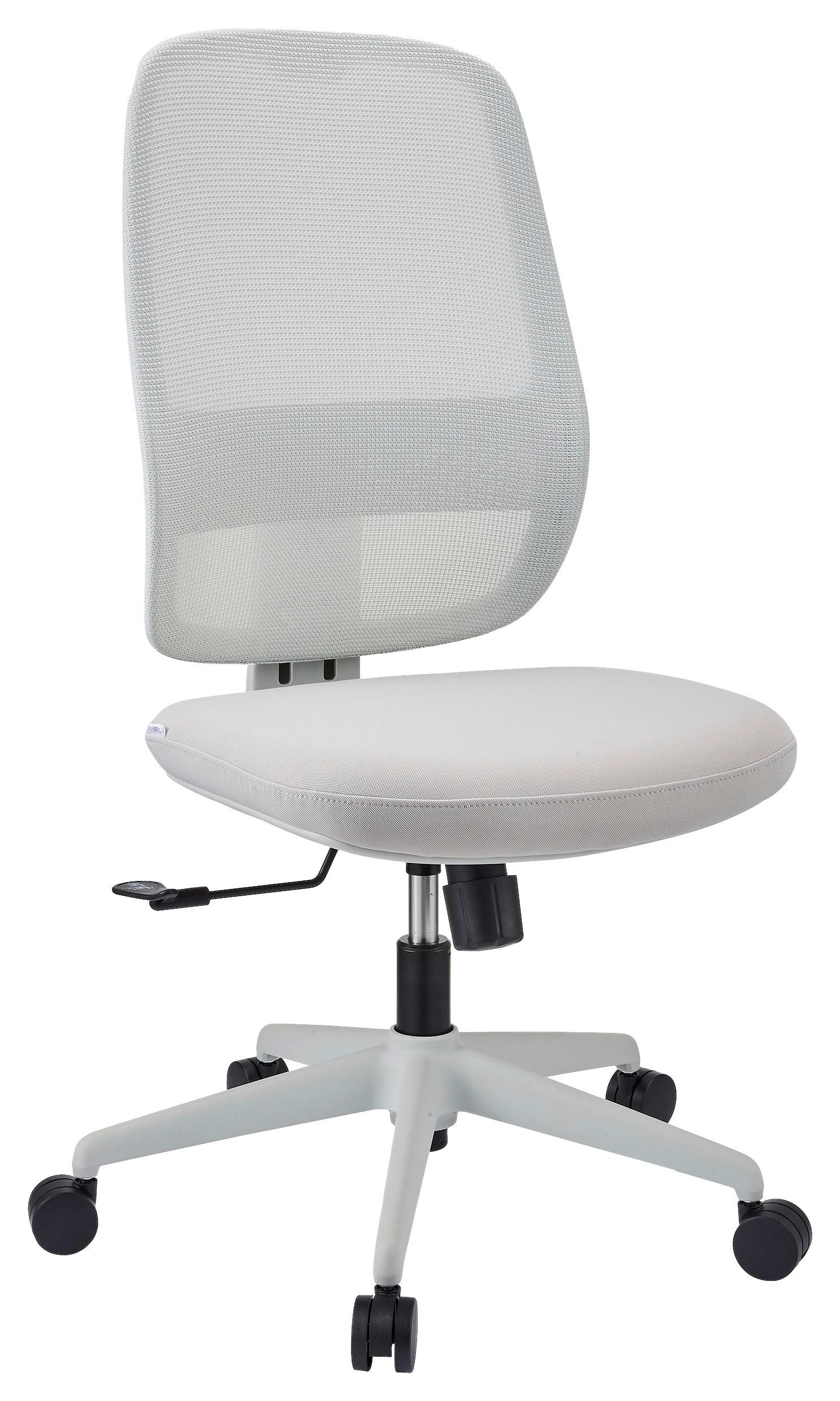 DREHSTUHL Minoro Taupe B: 55cm - Taupe/Weiß, MODERN, Kunststoff/Textil (55/112/59cm) - MID.YOU