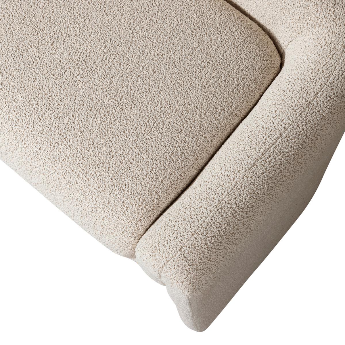 Sitzbank Zone Beige B: 160 cm - Beige, Design, Textil (160/60/52cm) - Livetastic