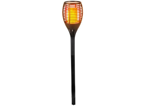 Solarleuchte Flamm Ø 78 cm - Schwarz, MODERN, Kunststoff (12/78cm) - Grundig Solarleuchte Flamm Ø 78 cm - Schwarz, MODERN, Kunststoff (12/78cm) - Grundig