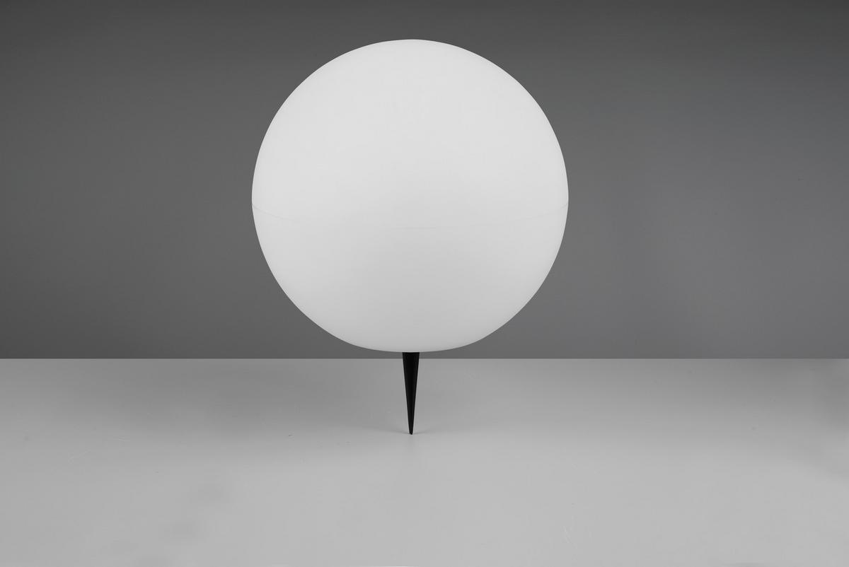 SOLARLEUCHTE 1flg., 3000K, warmweiß, - Weiß, Design, Kunststoff (30/28,2cm)
