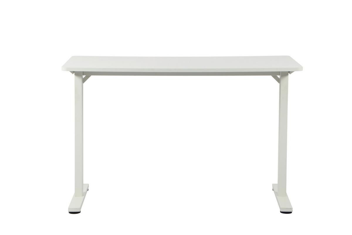 PÍSACÍ STÔL JANNIS - biela, Modern, kov/kompozitné drevo (120/60/75cm) - Mömax
