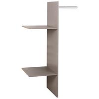VNÚTORNÉ ČLENENIE UNIVERSAL - sivá, Konventionell, drevo (88/147/48cm)