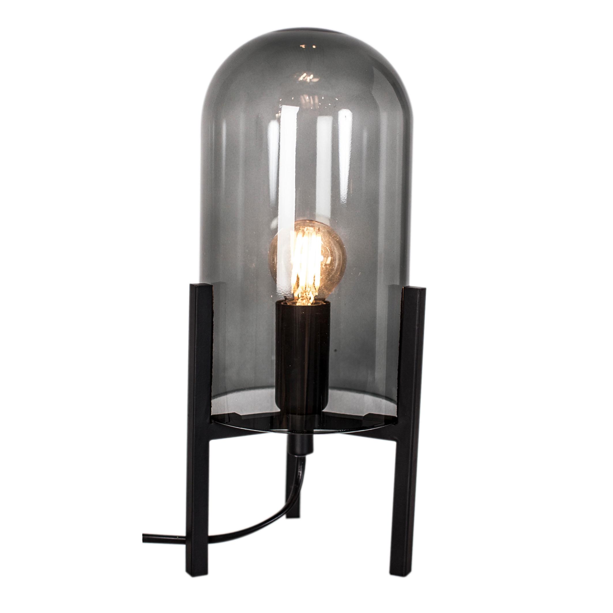 Tischlampe Smokey Grau/Schwarz 2832780-4002 Smokey