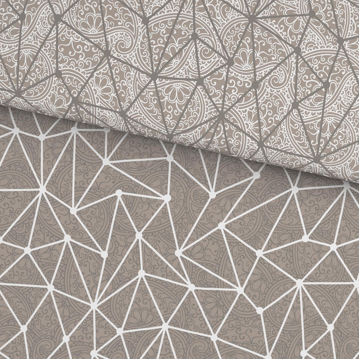 Bettwäsche Vancouver - Taupe, MODERN, Textil - Luca Bessoni