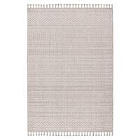Flachwebteppich Silber, BxL: ca. 160x230 cm - Silberfarben, Basics, Textil (160/230cm) - Kayoom