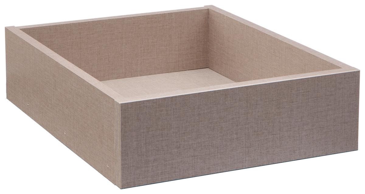 Zásuvkový diel sivá cca. 50x47cm - sivá, Konventionell, kompozitné drevo (50/16/47cm) - Premium Living