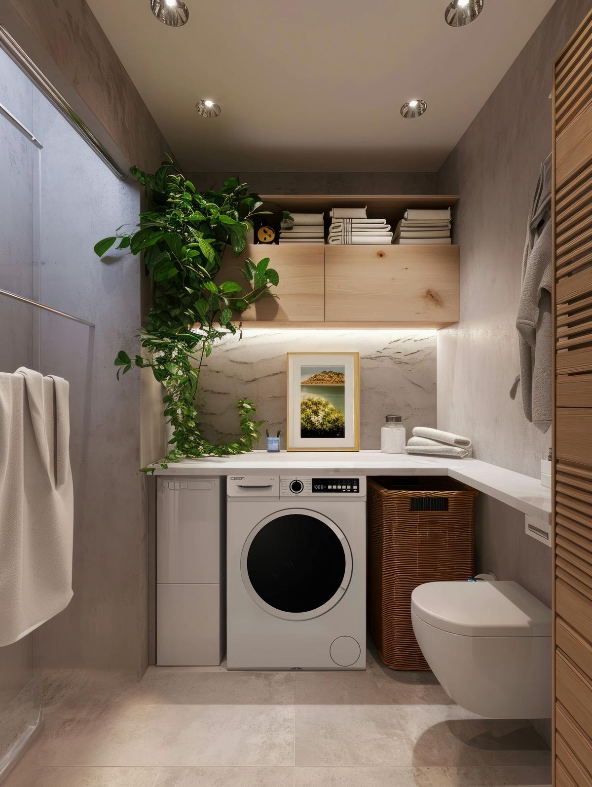 Waschtrockner Ceem Wd 120 - Weiß, Basics, Kunststoff/Metall (59,7/84,5/52,7cm) - CEEM