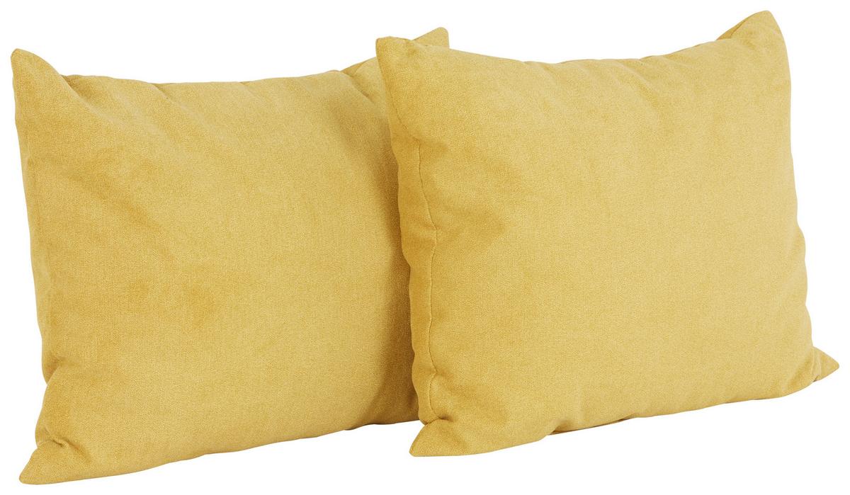 Kissensatz Adria - Goldfarben, KONVENTIONELL, Textil (60/70cm)