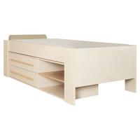 Bett Flexi Grow Captain Kashmir, Lf 90x200 Cm - Kaschmir, KONVENTIONELL, Holz/Holzwerkstoff (90/200cm) - Roba