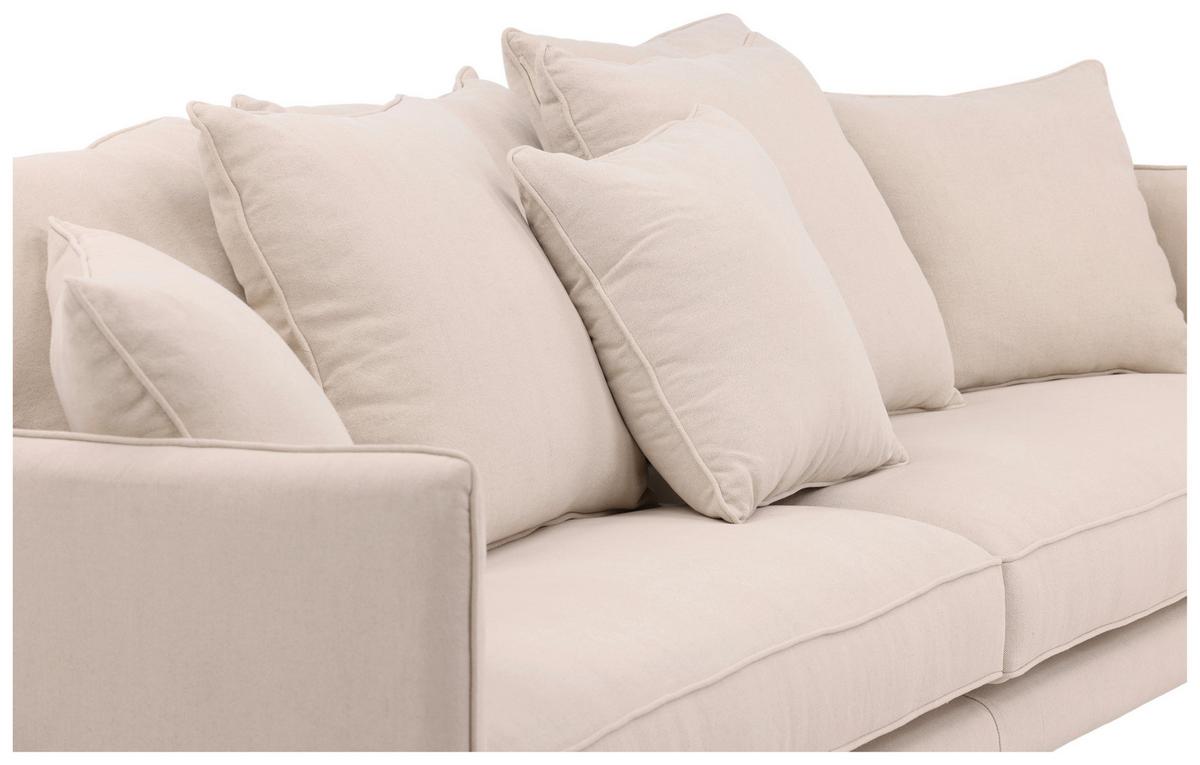 2-sitzer-sofa Segelskären - Beige, Design, Holz/Textil (240/91/92cm) - Livetastic