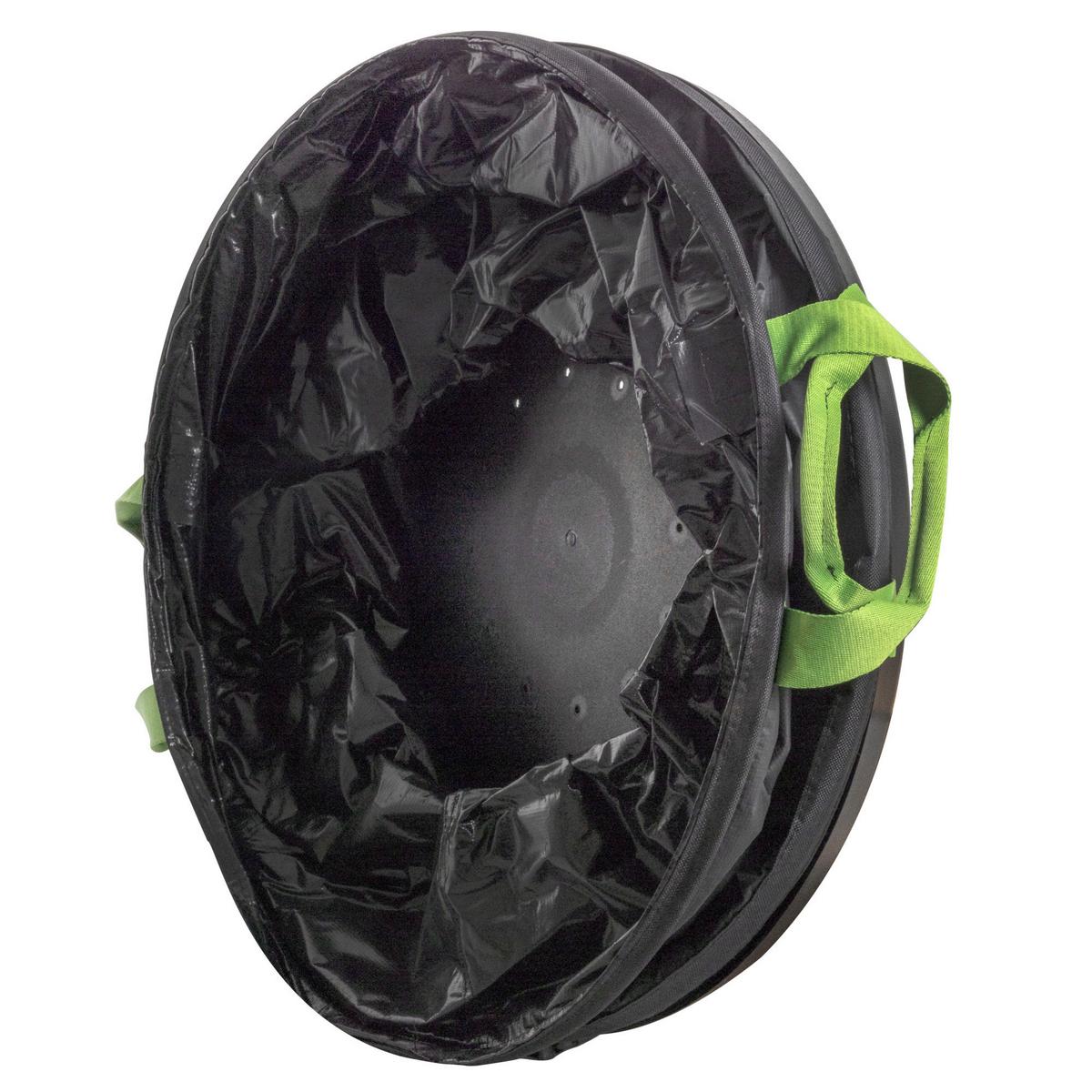 Gartenabfallsack Bxh: 56x70 Cm, 170 Liter - Schwarz, Basics, Kunststoff (56/70cm) - Windhager