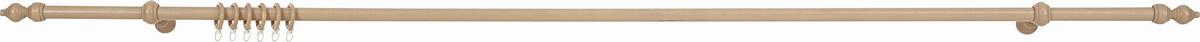Rundstangengarnitur Benno Holz/Eichefarben L: 140 cm - Eichefarben, KONVENTIONELL, Holz - Ondega