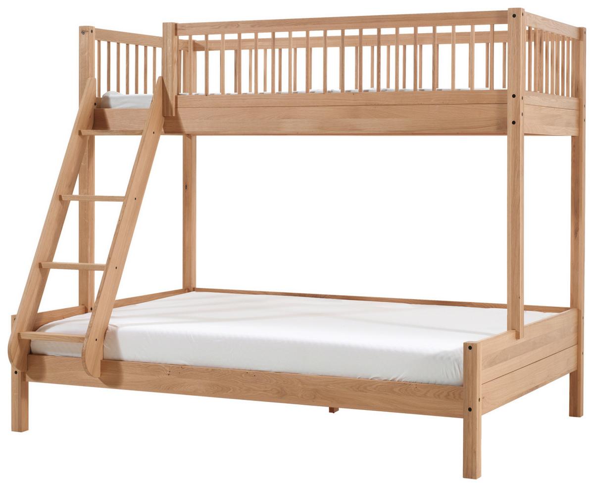 Etagenbett Forrest Eichefarben 90/140x200cm - Eichefarben/Naturfarben, MODERN, Holz (90/140/200cm) - Vipack