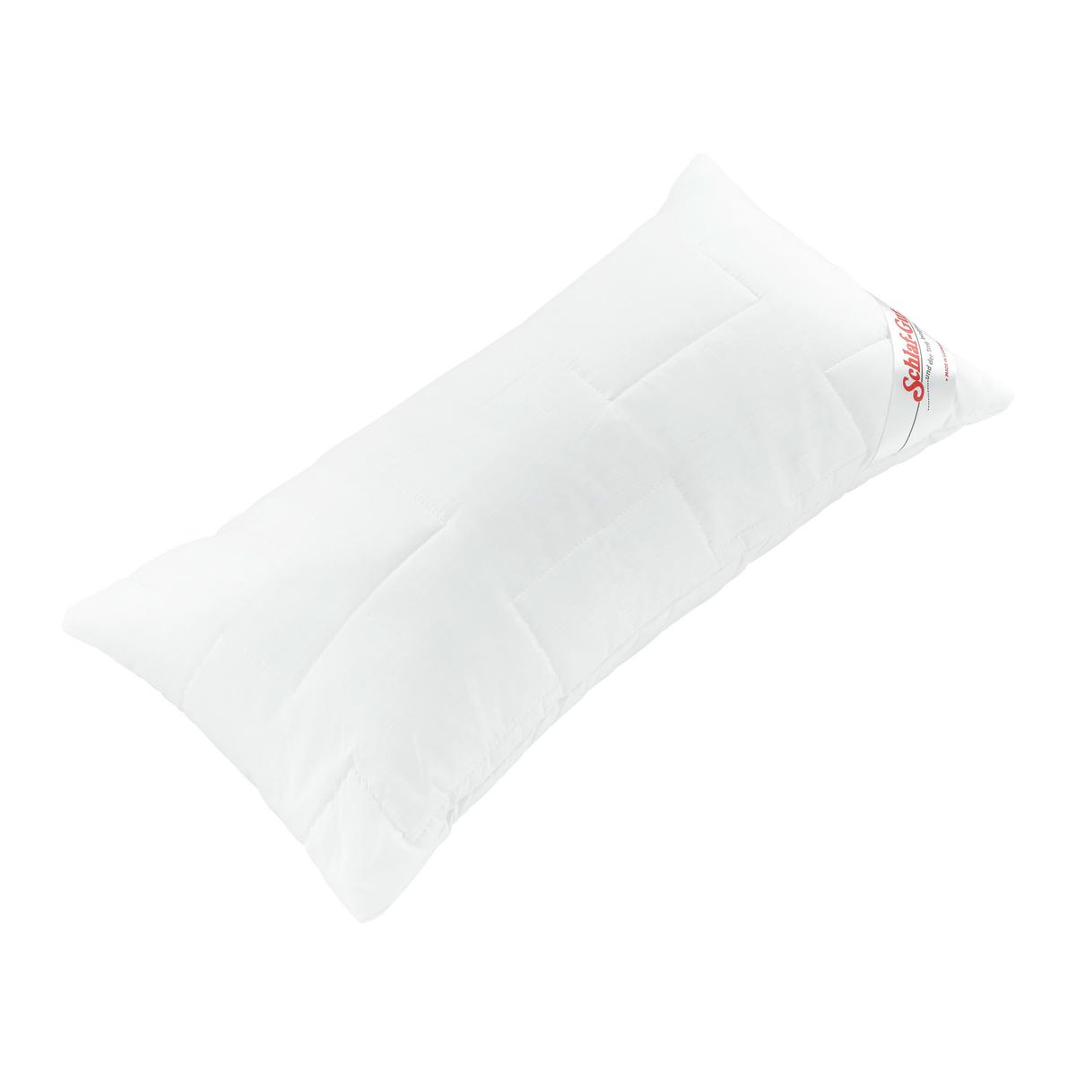 Polster f.a.n. Schlaf-Gut Utah 80x40 cm Füllung: Polyester - Weiß, KONVENTIONELL, Textil (80/40cm) - FAN