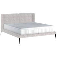 Polsterbett Tessina Sorisso - Creme/Schwarz, MODERN, Textil (180/200cm) - Livetastic