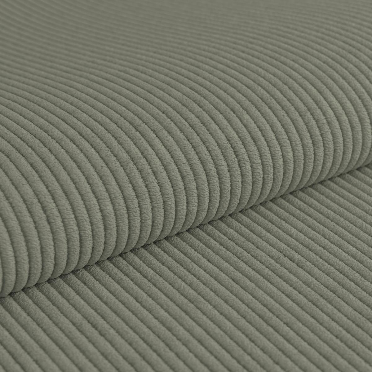 Bigsofa Savona Cord hellgrün, 260x111cm - Hellgrün, Trend, Textil (260/77/111cm) - Luca Bessoni