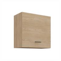 Horná skrinka FOX II š.60 cm - čierna/farba duba, kompozitné drevo/plast (59,9/58/30,6cm)