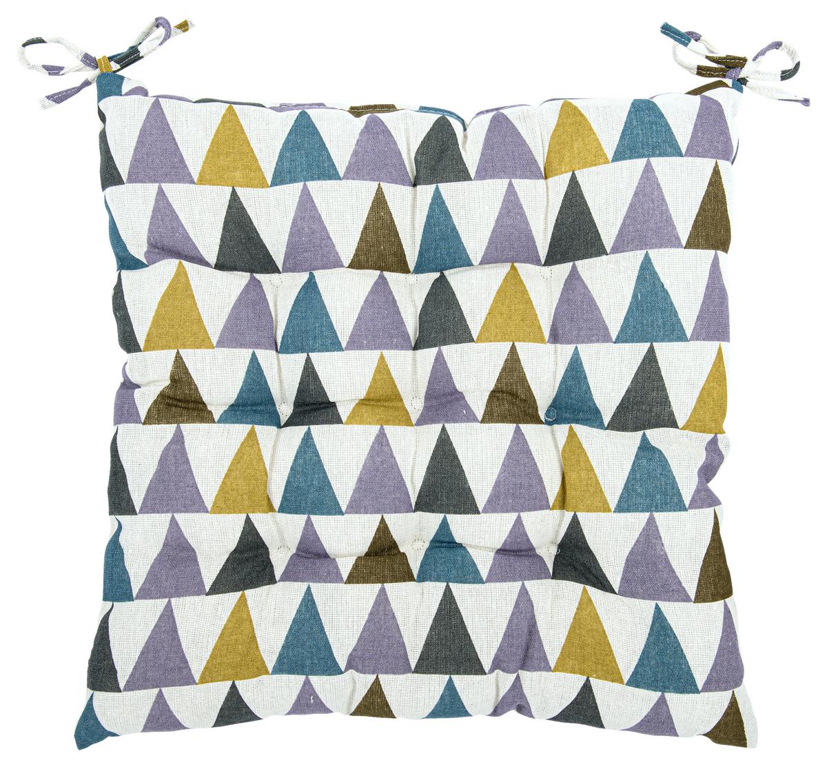 Sitzkissen Maite 6 Versch. Dessins 40x50 Polyester - KONVENTIONELL, Textil (40/40/5cm) - Ondega