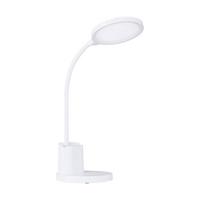 Tischlampe Rehamna Dimmbar Weiß - Weiß, Basics, Kunststoff (15/55cm) - Eglo