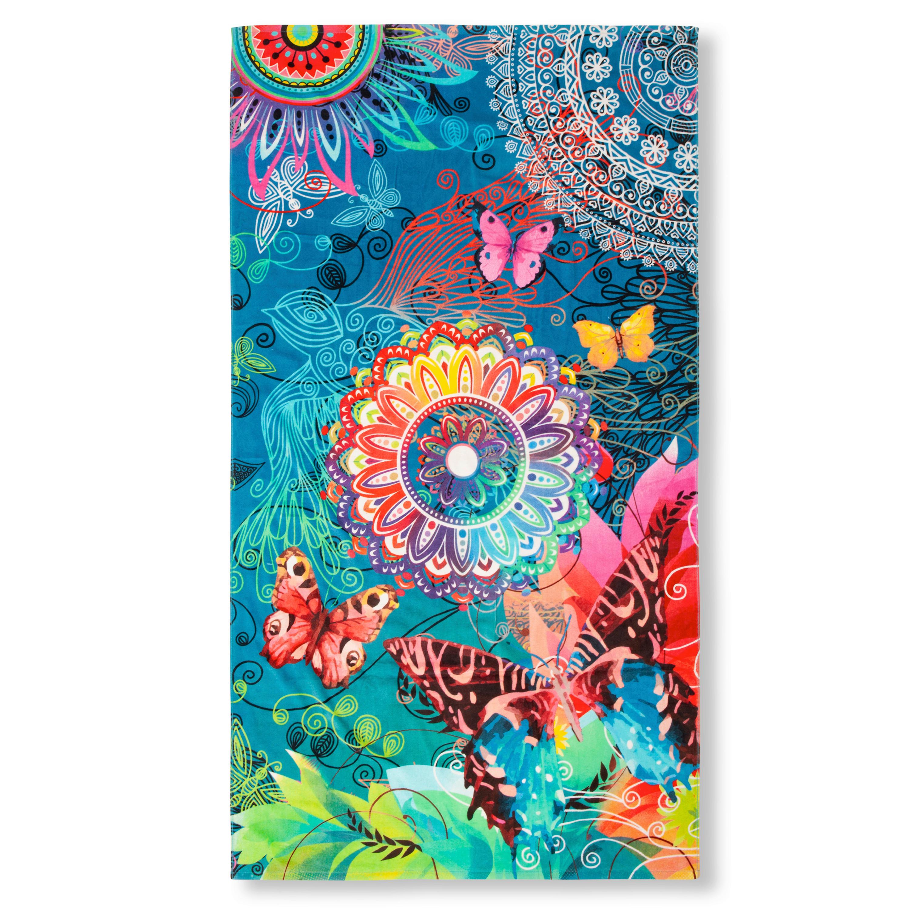 STRANDTUCH Parada Multicolor 100x180 cm - Multicolor, Trend, Textil (100/180cm)