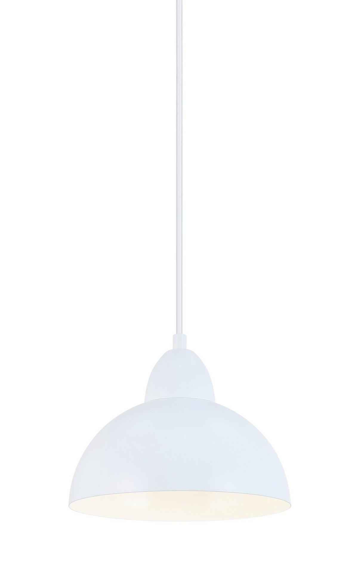 ZÁVĚSNÉ SVÍTIDLO MICHAEL - bílá, Moderní, kov/plast (20/100cm) - Mömax