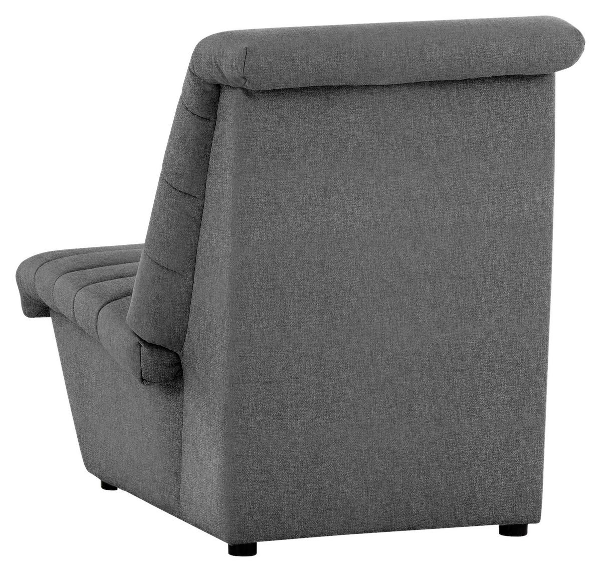 Sessel Looks Viii - Graubraun/Schwarz, Design, Textil (72/92/103cm) - LOOKS by W.Joop