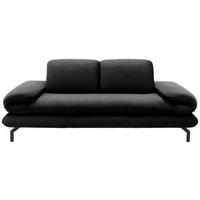 2-sitzer-sofa Looks Xiii Anthrazit - Anthrazit/Silberfarben, Design, Textil (204/83/98cm) - LOOKS by W.Joop