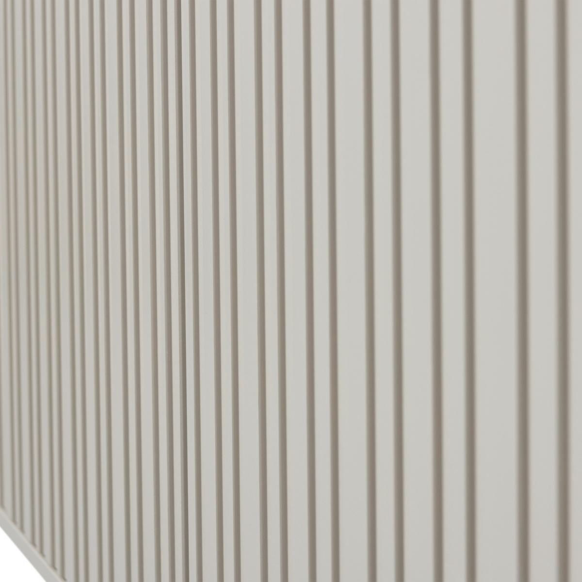 Sideboard Gravure Grau B: 200 Cm - Schwarz/Grau, Design, Holz (200/85/44cm) - Livetastic