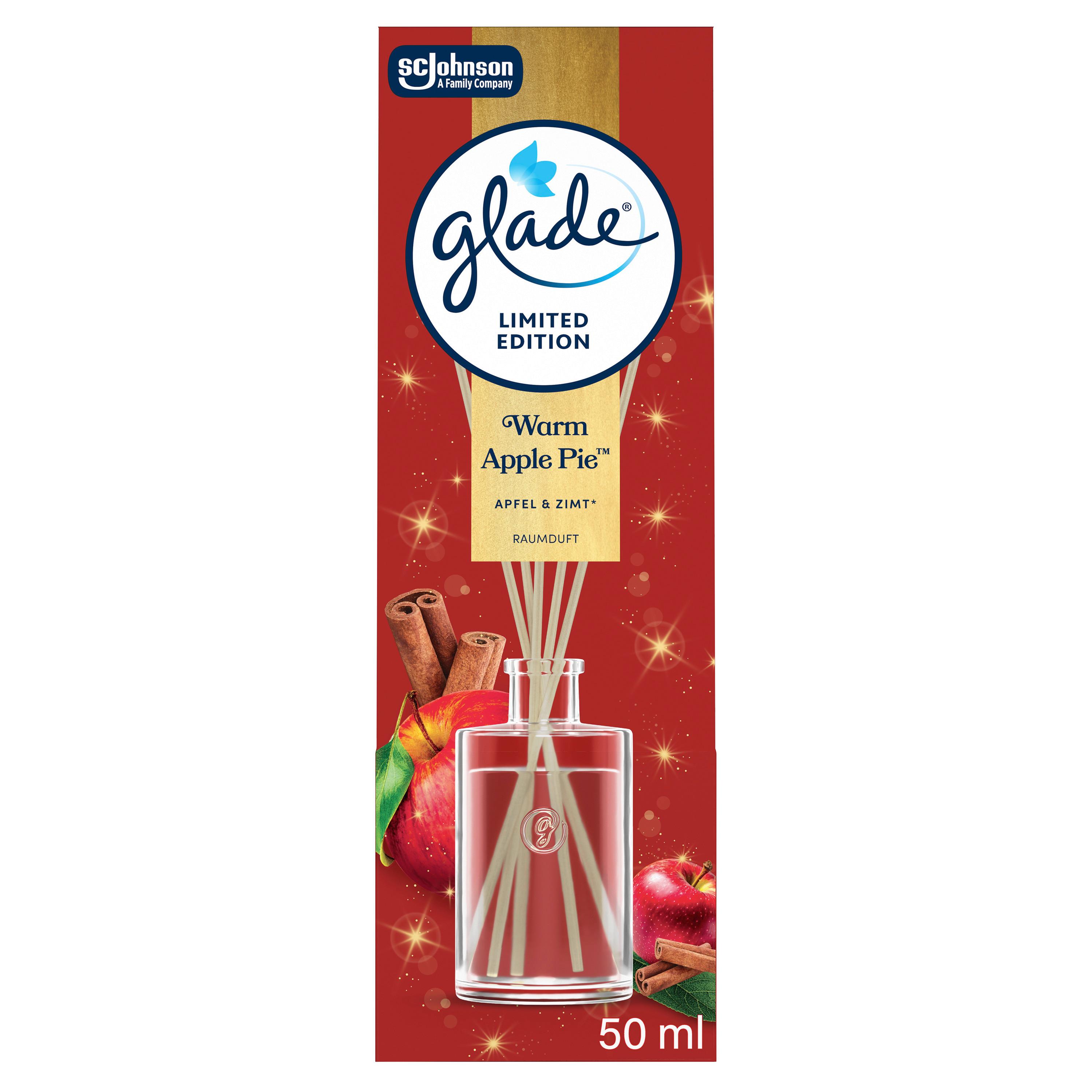 Raumduft Glade Raumduft Apple Pie - Transparent/Ahornfarben, Basics, Karton/Glas (5/20cm) - Glade