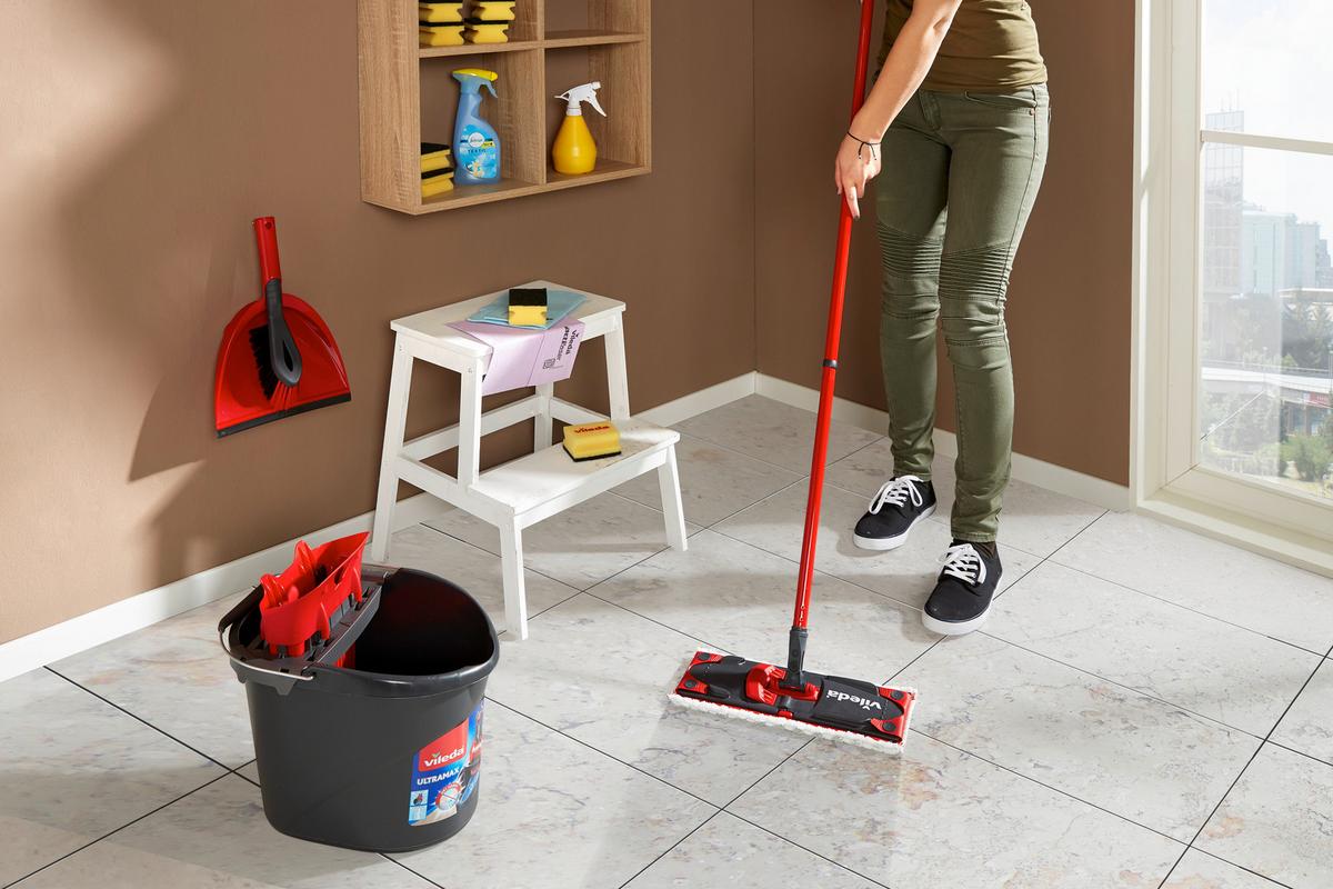 Bodenreinigungsset Einsteigerbox Ultramax - Basics (28,5/45/29,5cm) - Vileda