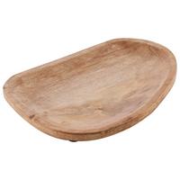 Podložka pod talíř MANGO - přírodní barvy, Konvenční, dřevo (28.5/20.5/2cm)