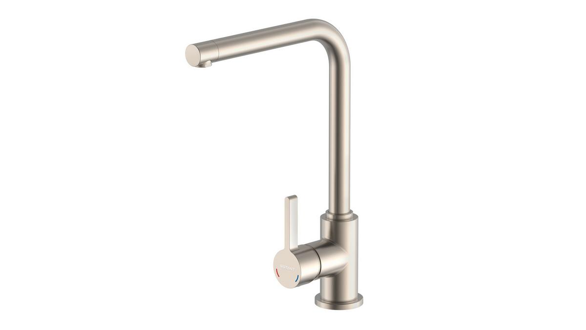 Küchenarmatur Sistant Dublin - Edelstahlfarben, Basics, Metall (33,5cm) - Sistant