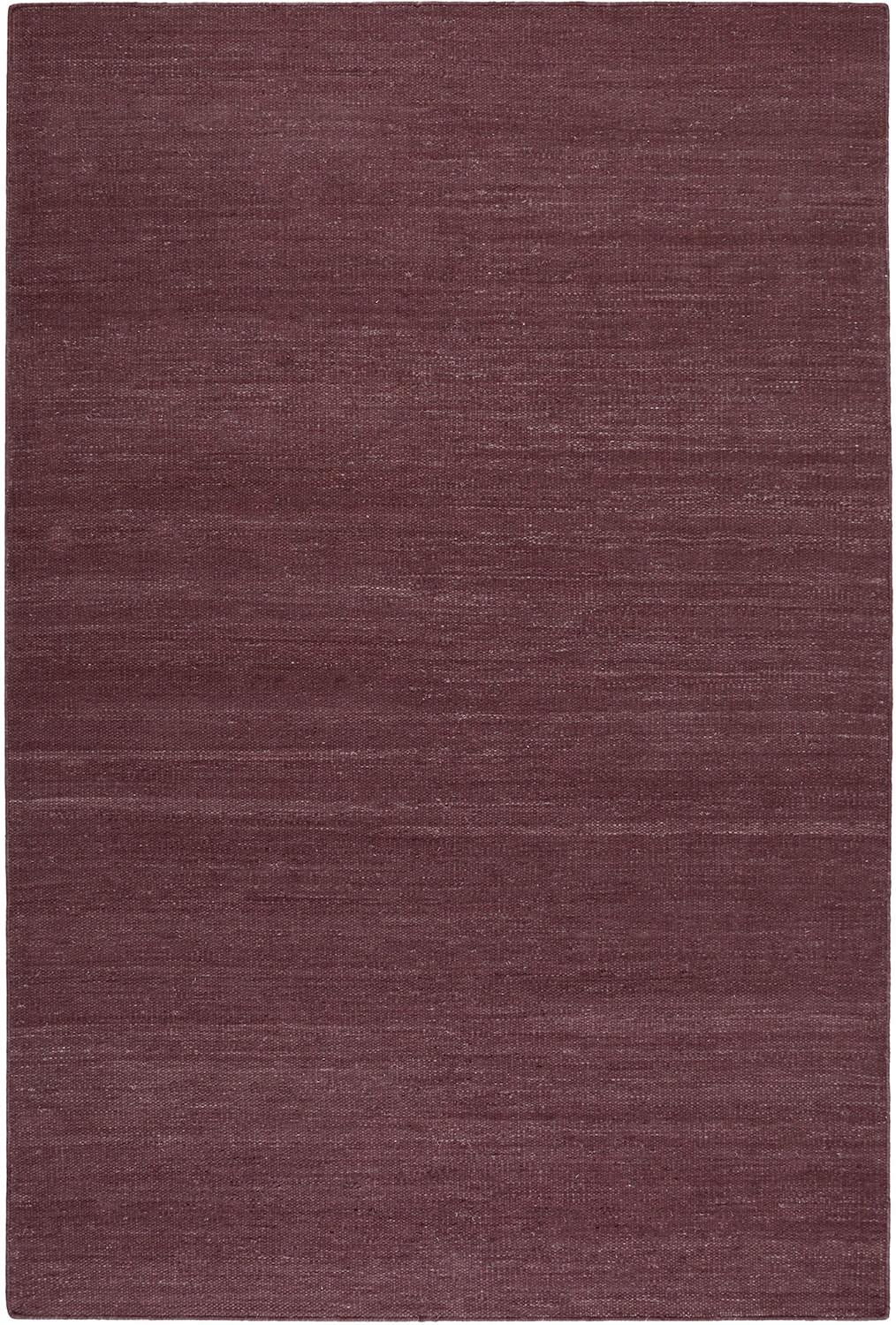 Handwebteppich Bordeaux Baumwoll Rainbow Kelim 130x190 - Bordeaux, KONVENTIONELL, Textil (130/190cm) - Esprit
