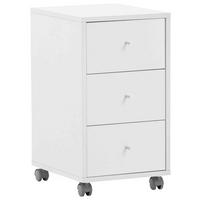 Rollcontainer 400 Rollcontainer - Weiß, MODERN, Holzwerkstoff/Kunststoff (32,6/59,7/39,1cm) - MID.YOU