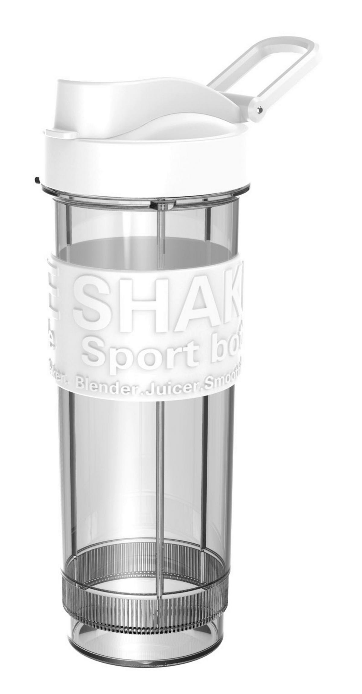 Standmixer Smooth 500 W 1,5 L + Behälter - Edelstahlfarben/Schwarz, Kunststoff (18/37,5/15,3cm) - Silva Homeline